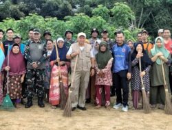 Forkopimda Bangka Barat Gotong Royong Bersih-Bersih Bersama Warga Dalam Rangka Menyambut Ramadhan