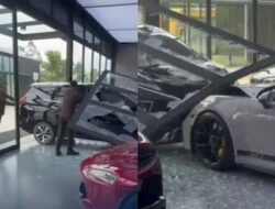 Begini Nasib JS Sopir Mobil Xpander yang Tabrak Mobil Porsche di Showroom