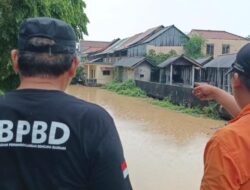 BPBD Bangka Barat Pantau Aliran Sungai dan Imbau Warga Waspada Memasuki Musim Penghujan Tahun 2024